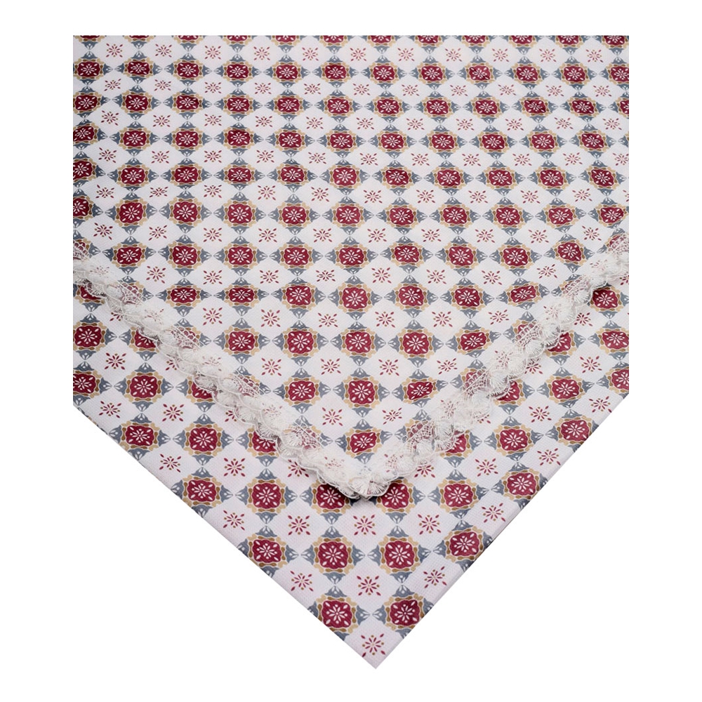 Baysem 200 X 200 cm. Güpürlü Dijital Raşel Sofra Bezi - Masa Örtüsü