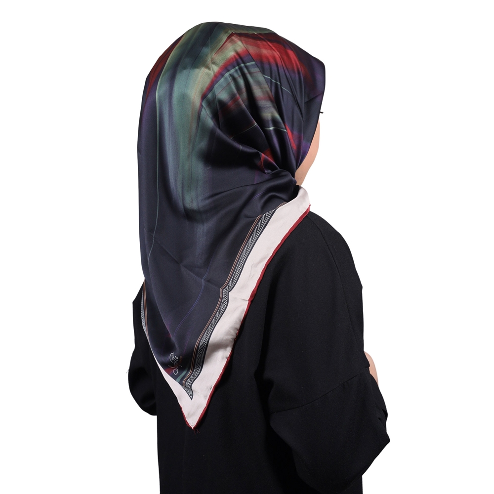 Scarfella Luxer Desenli Rayon Eşarp - Desen-03 - Renk-08