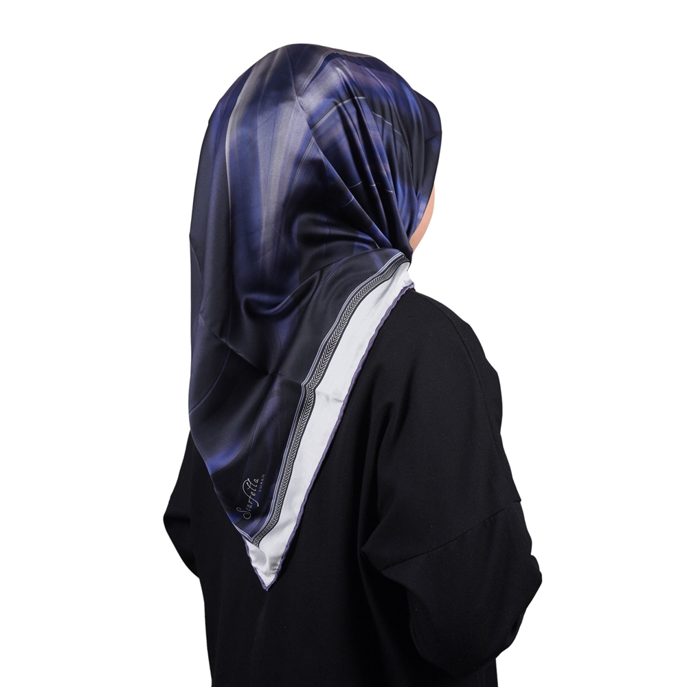 Scarfella Luxer Desenli Rayon Eşarp - Desen-03 - Renk-08