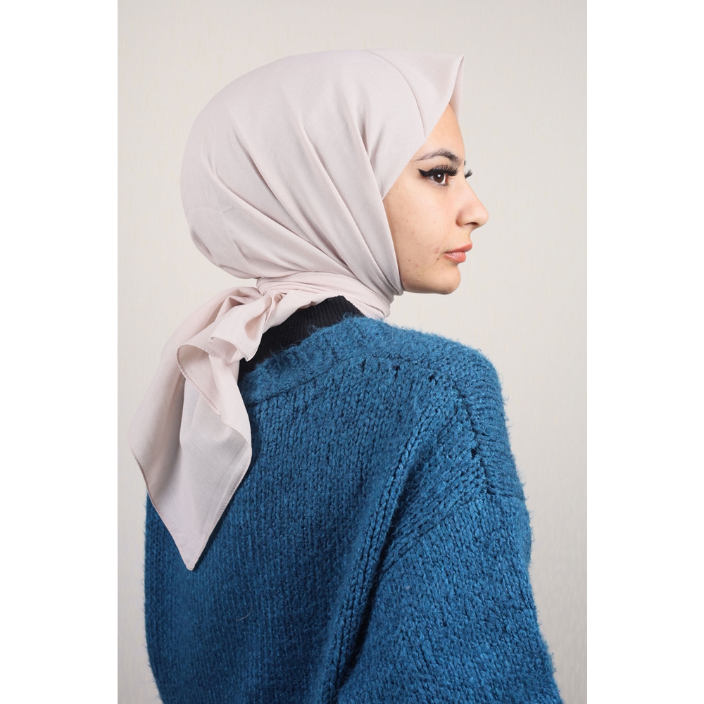 Shawl Secret Düz Renk Coton Eşarp - Desen-01