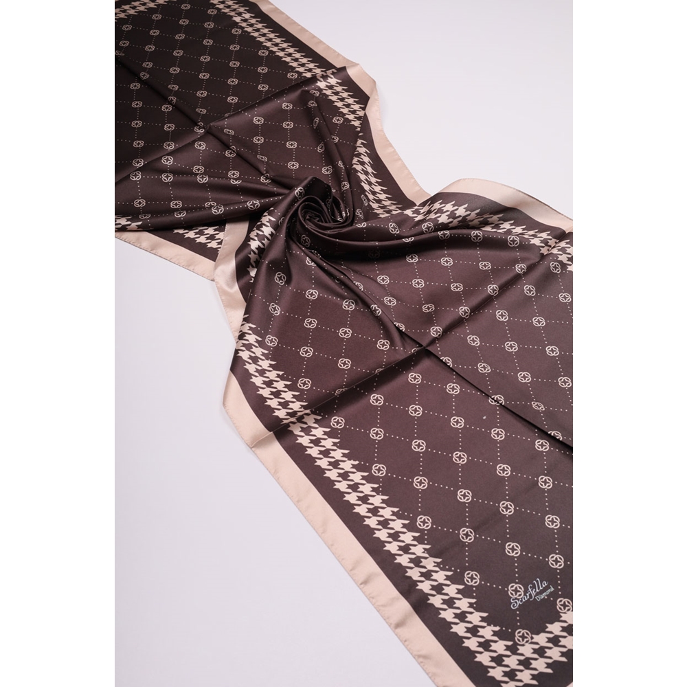Scarfella Desenli Diamond Şal - Desen-01