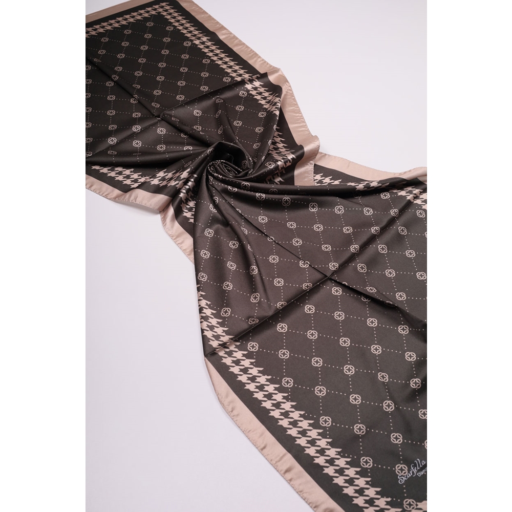 Scarfella Desenli Diamond Şal - Desen-01
