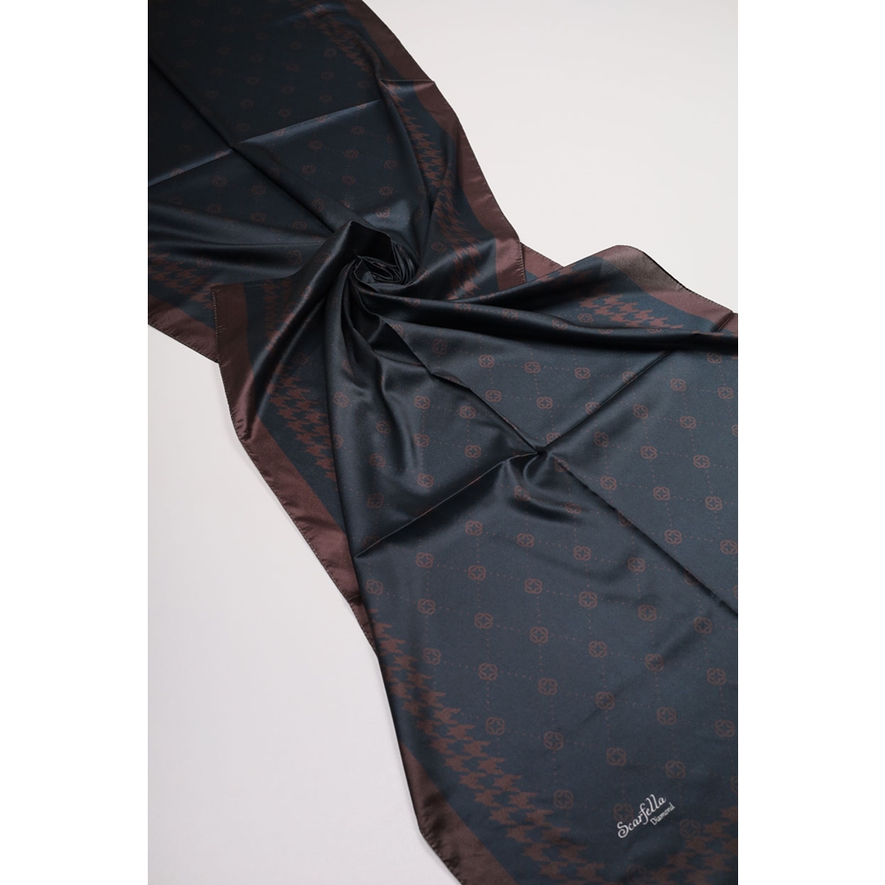 Scarfella Desenli Diamond Şal - Desen-01