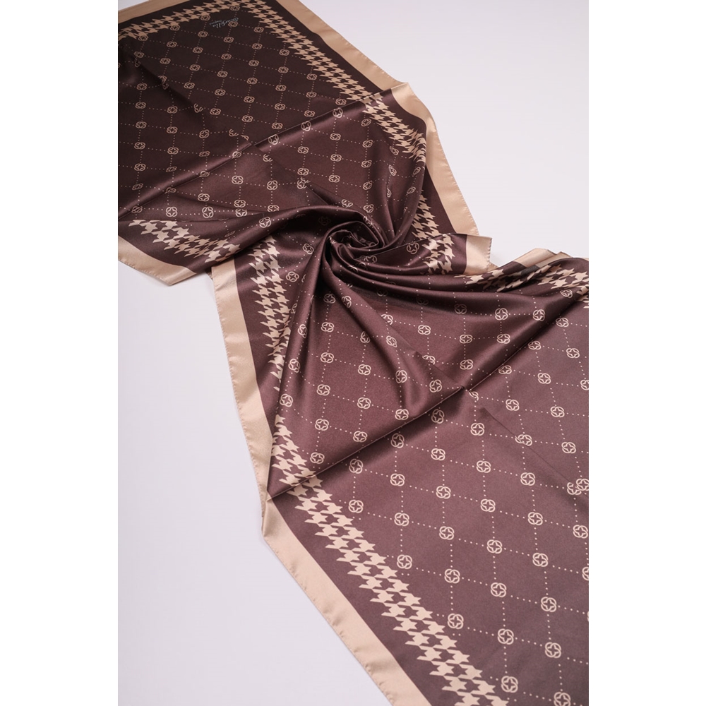 Scarfella Desenli Diamond Şal - Desen-01