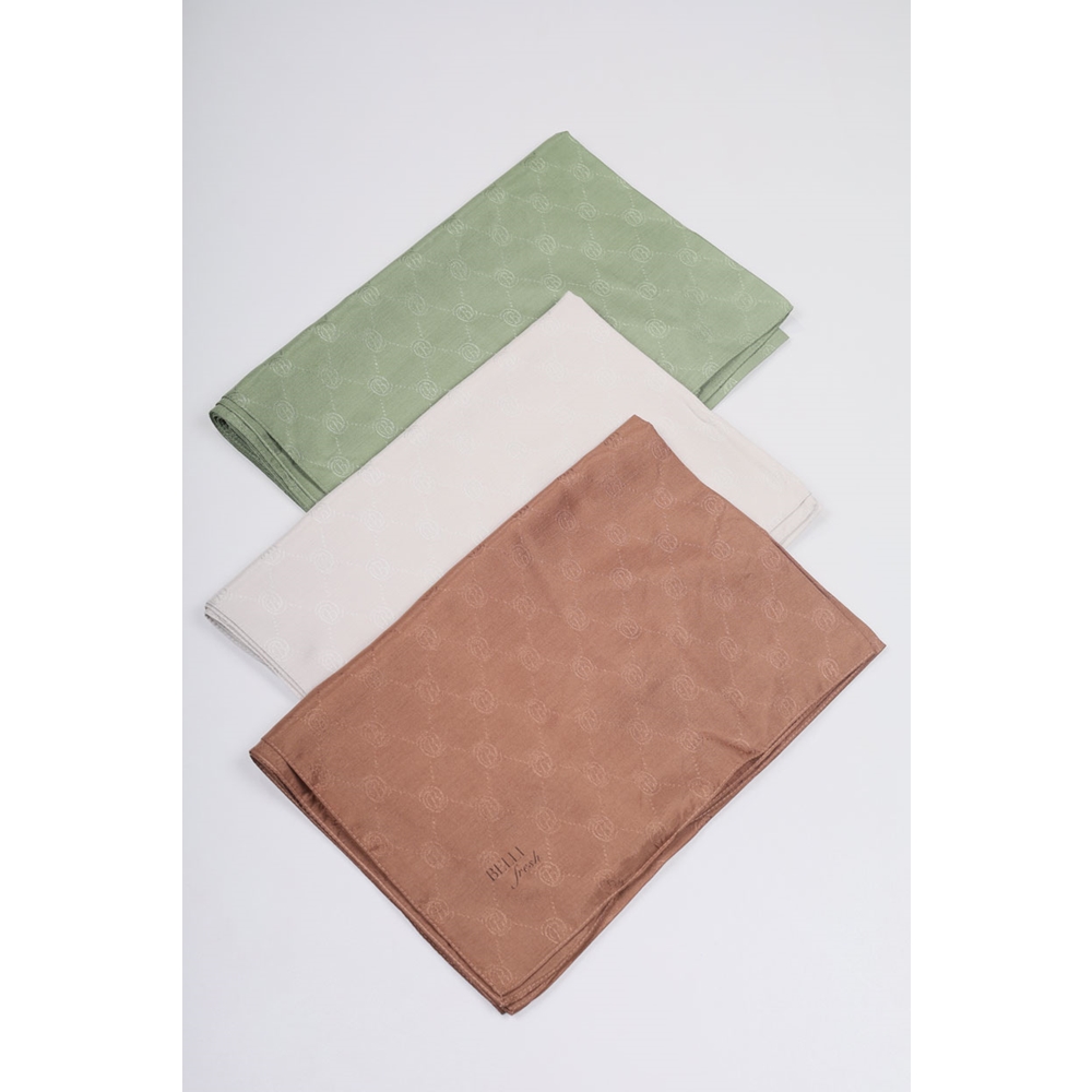 Belli Fresh Monogram Şal - Desen-01