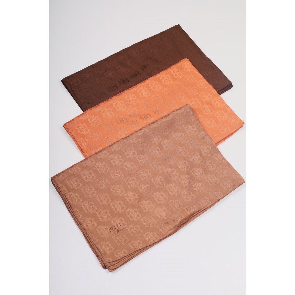 Belli Fresh Monogram Şal - Desen-02