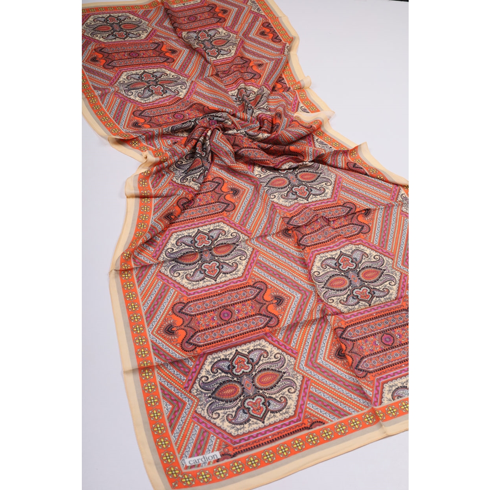 Cardion Desenli Pamuk Modal Şal - Desen-01 - Renk-06