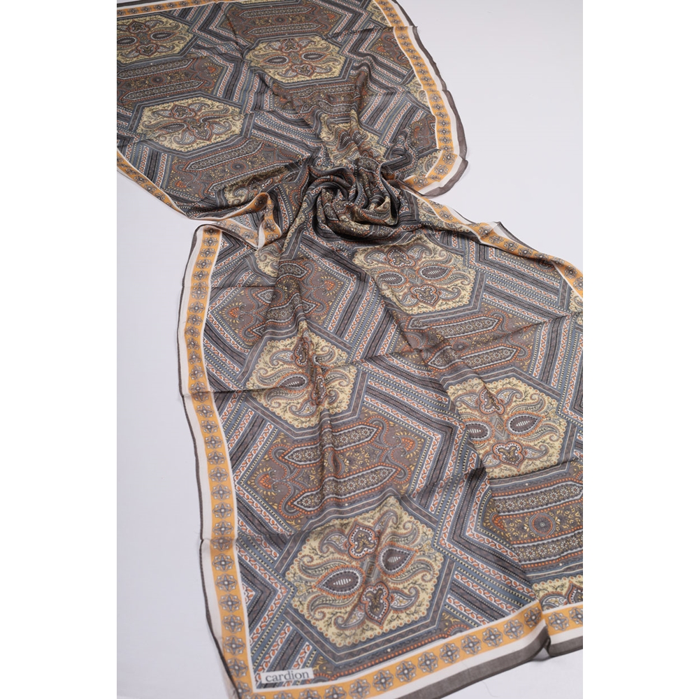 Cardion Desenli Pamuk Modal Şal - Desen-01 - Renk-06