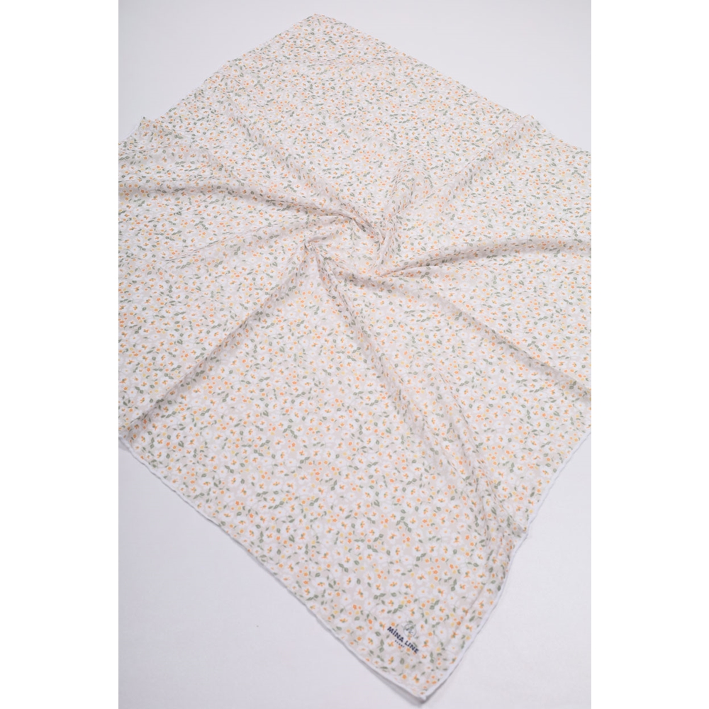 Mina Line Soft El Dikişli Eşarp - Desen-02 - Renk-06