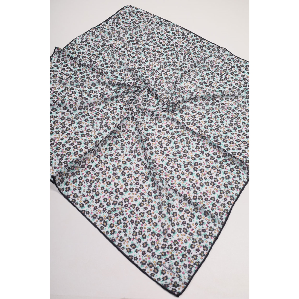 Mina Line Soft El Dikişli Eşarp - Desen-02 - Renk-06