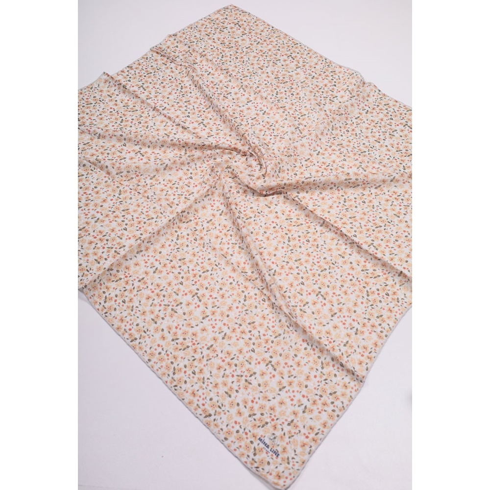 Mina Line Soft El Dikişli Eşarp - Desen-02 - Renk-06