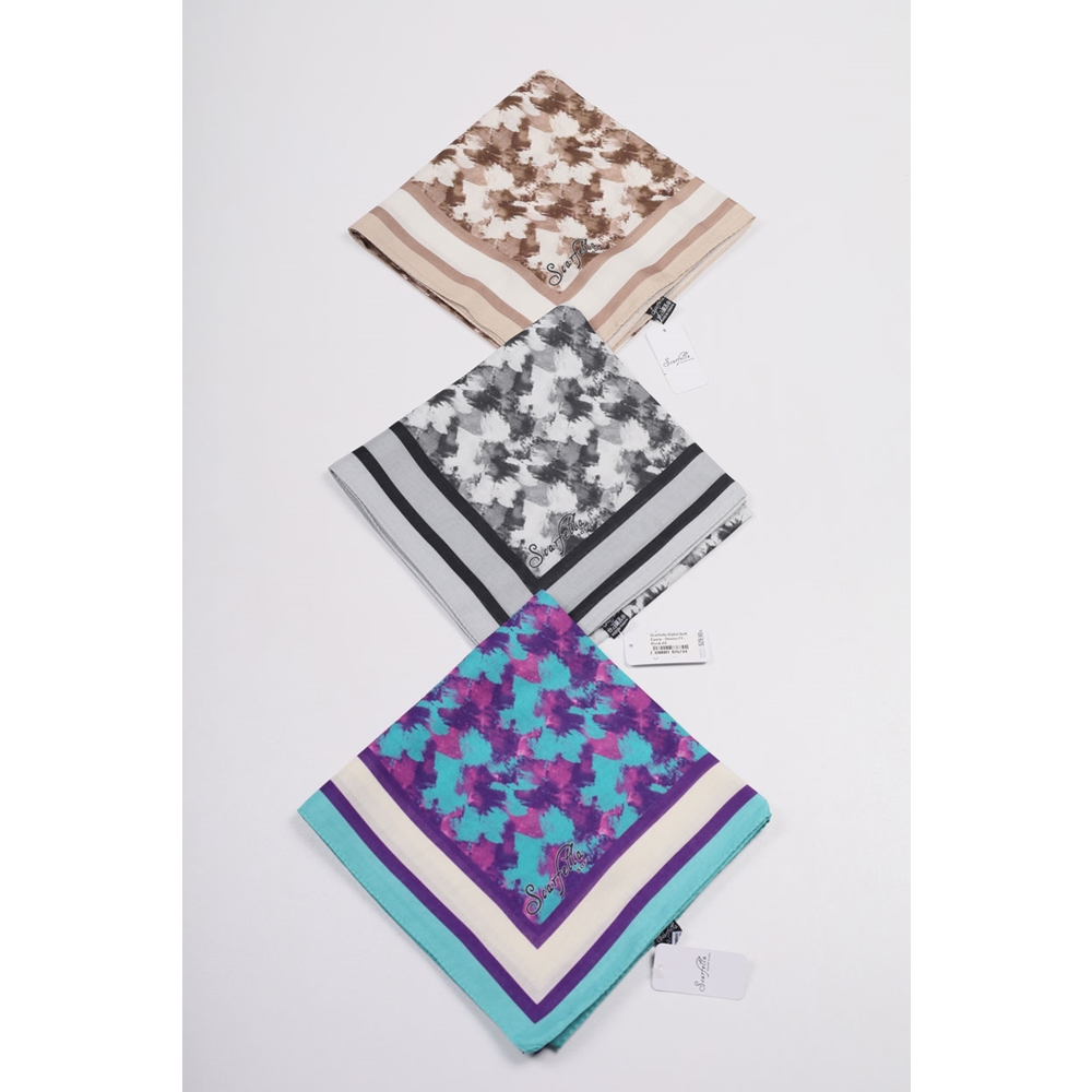 Scarfella Dijital Soft Eşarp - Desen-71