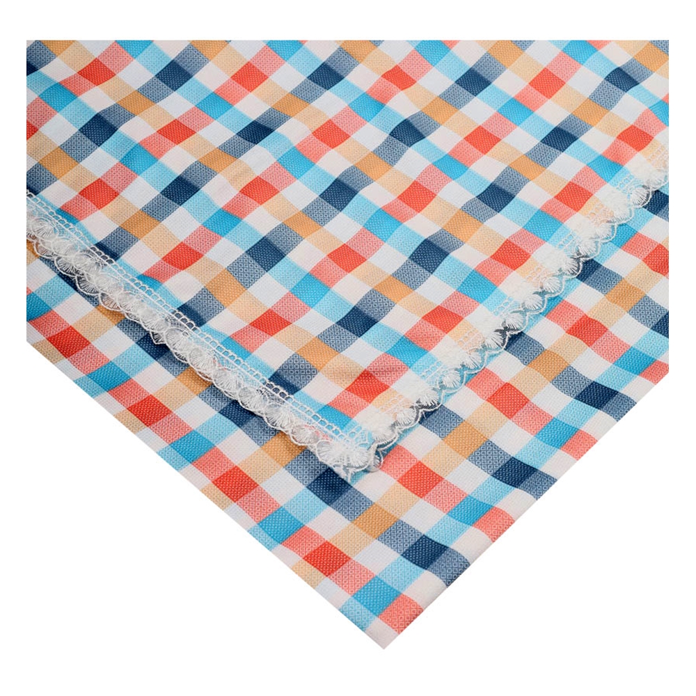 Baysem 200 X 200 cm. Güpürlü Dijital Raşel Masa Örtüsü - Sofra Bezi - Renk-11