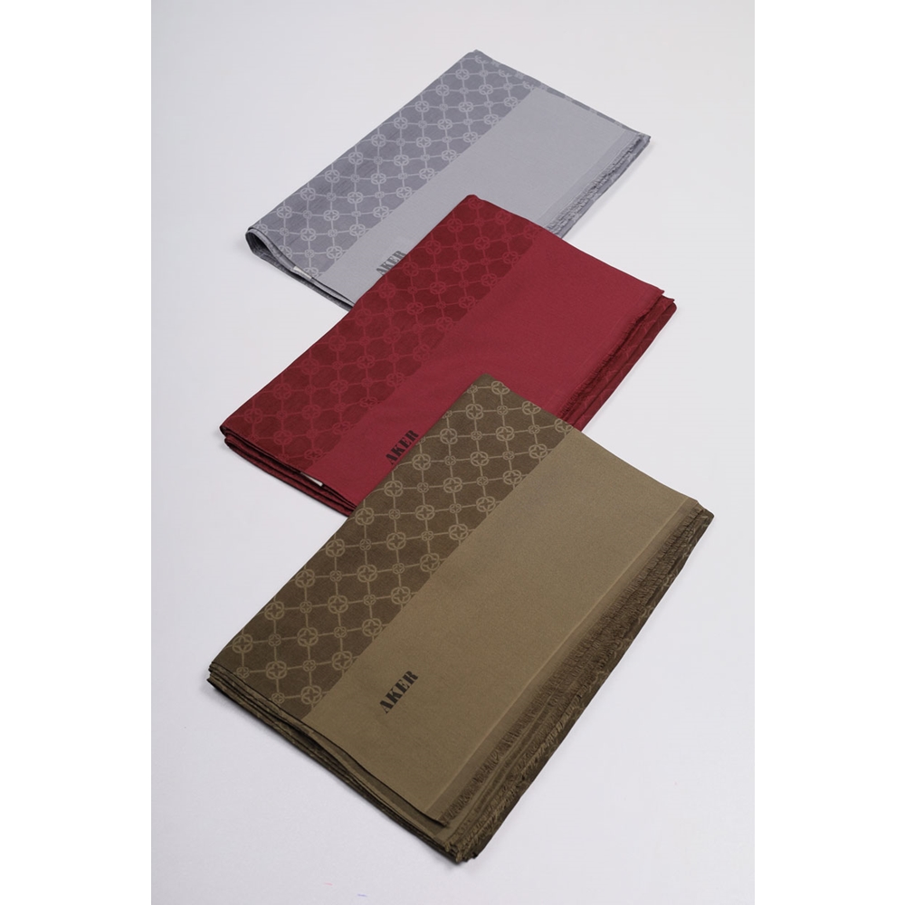Aker Elegance Monogram Şal - Desen-06