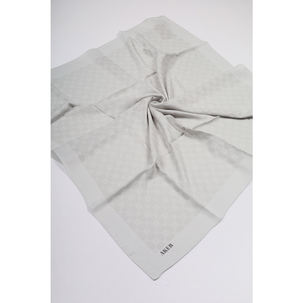 Aker Elegance Monogram Eşarp - Desen-05 - Renk-04