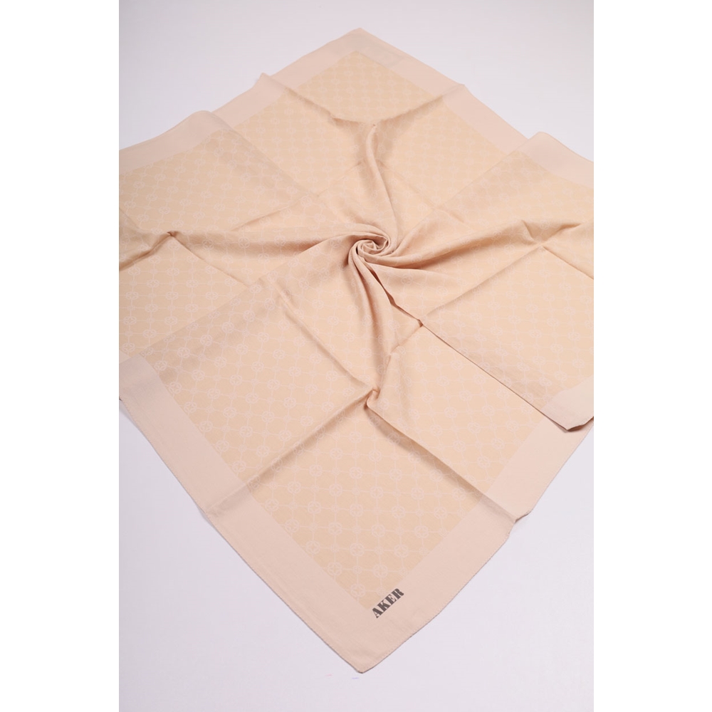 Aker Elegance Monogram Eşarp - Desen-05 - Renk-04
