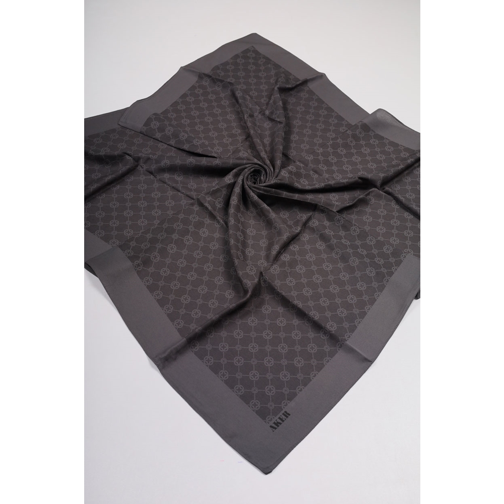 Aker Elegance Monogram Eşarp - Desen-05
