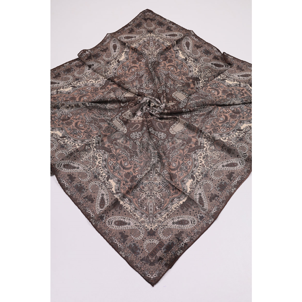 Miray Desenli Krep Eşarp - Desen-02 - Renk-02