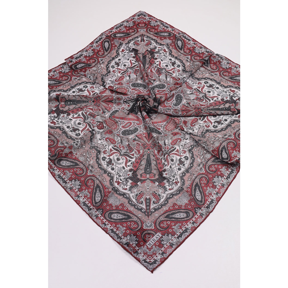 Miray Desenli Krep Eşarp - Desen-02 - Renk-02