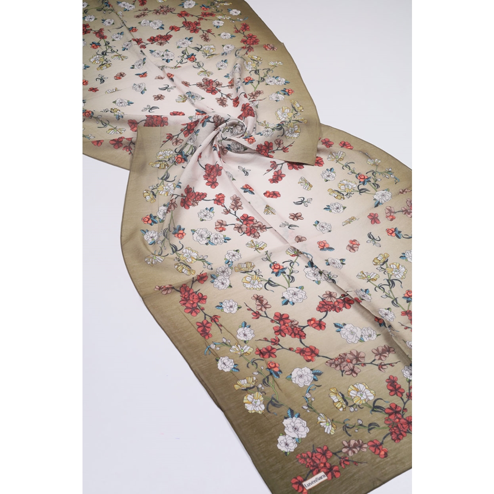 Luvensara Desenli Summer Şal - Desen-02 - Renk-01