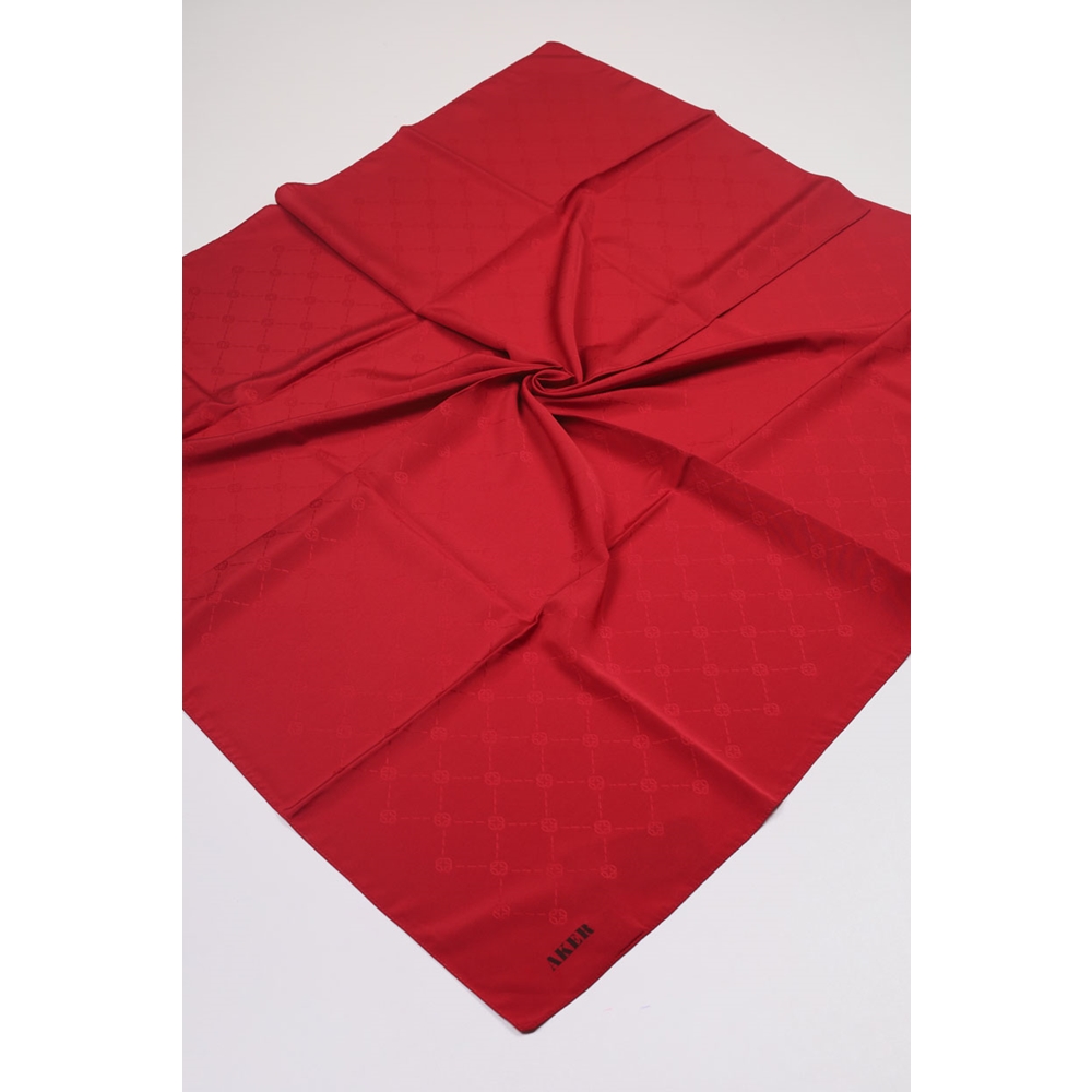 Aker Monogram Eşarp - Desen-03 - Renk-01