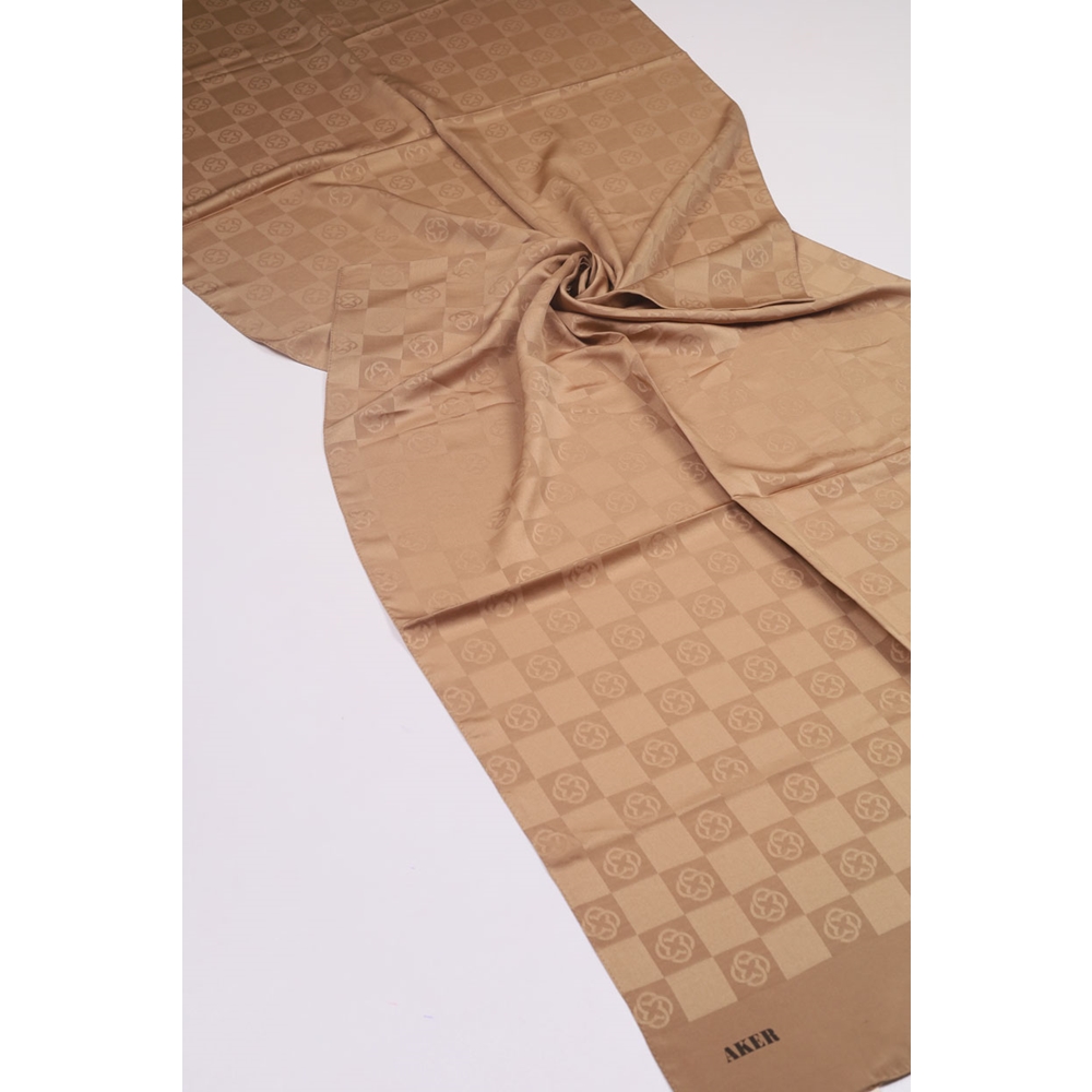 Aker Dama Monogram Şal - Desen-04 - Renk-01
