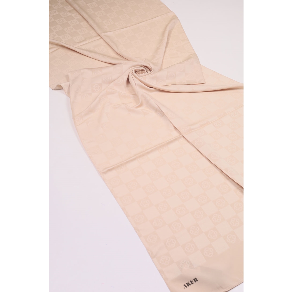 Aker Dama Monogram Şal - Desen-04 - Renk-01