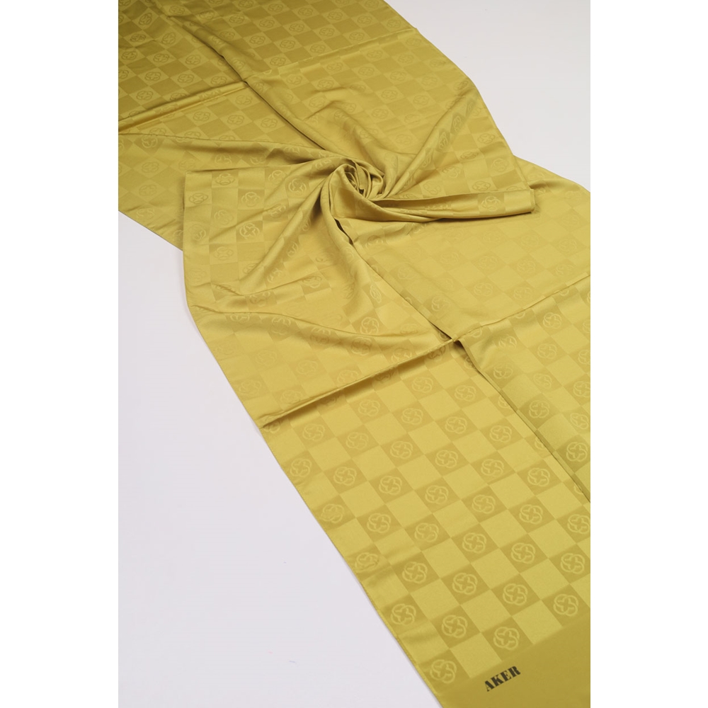 Aker Dama Monogram Şal - Desen-04 - Renk-01