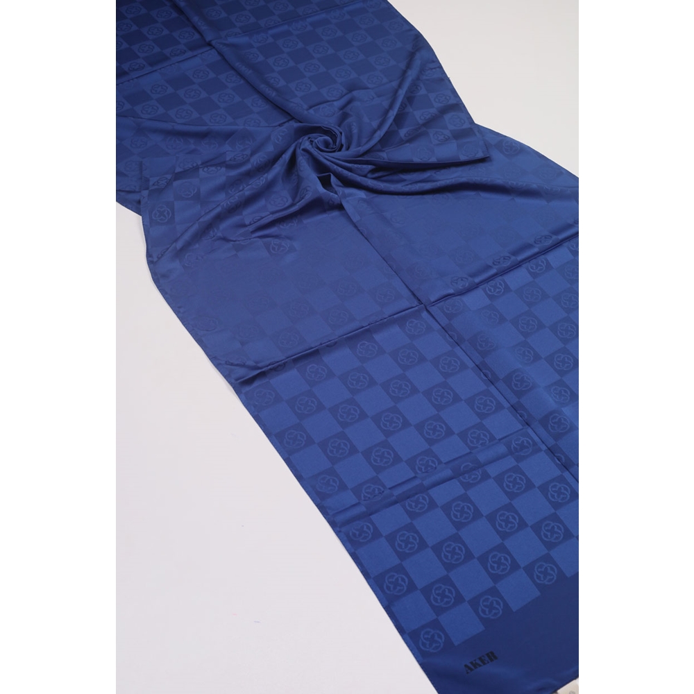 Aker Dama Monogram Şal - Desen-04 - Renk-01