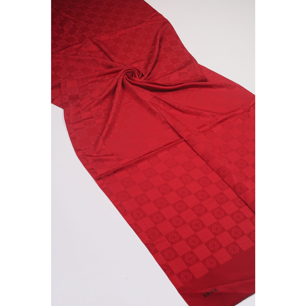 Aker Dama Monogram Şal - Desen-04 - Renk-01