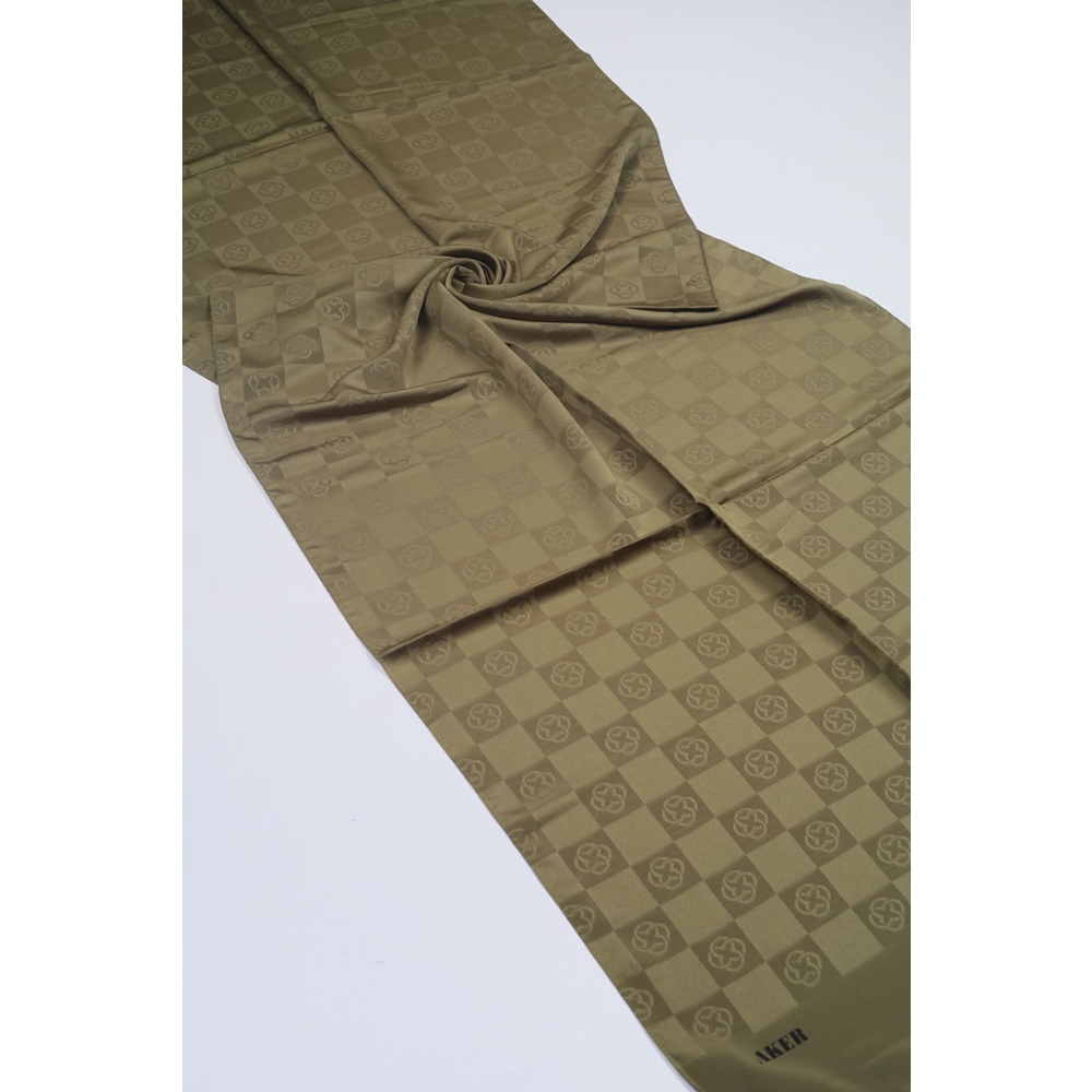 Aker Dama Monogram Şal - Desen-04 - Renk-01