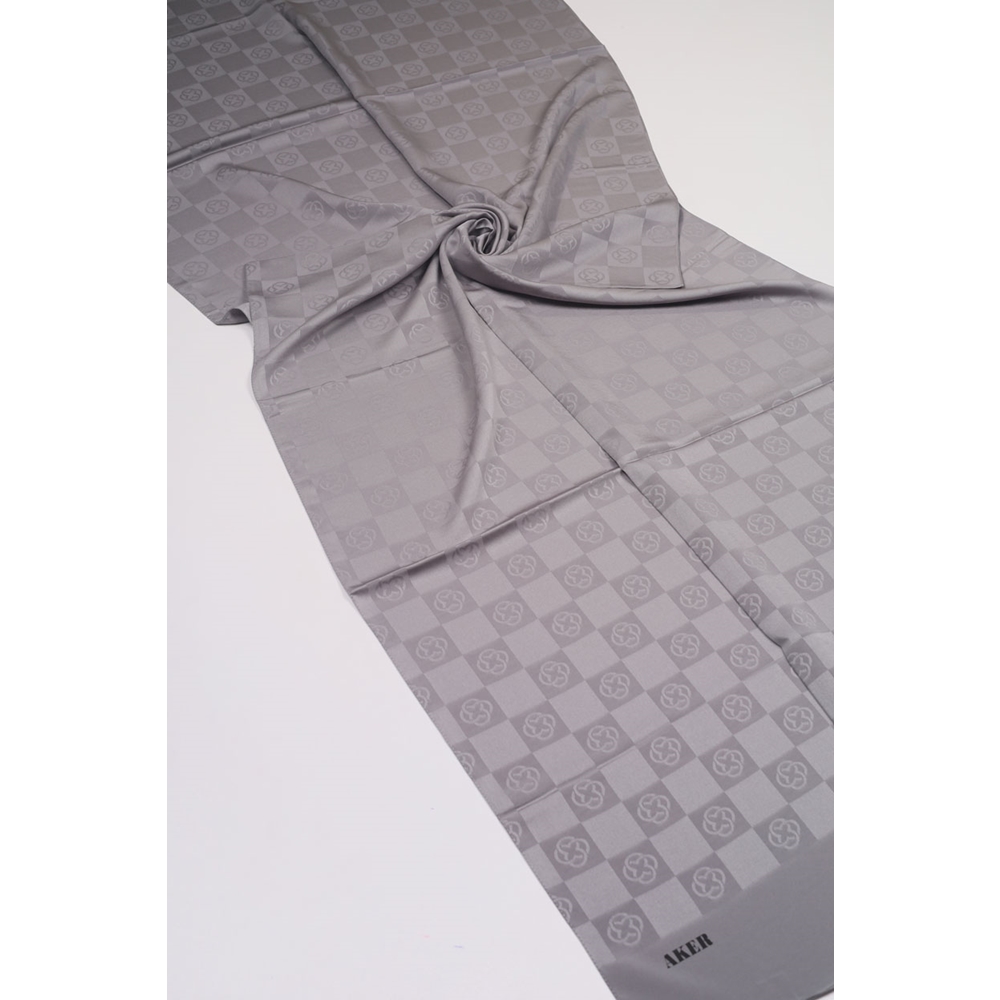 Aker Dama Monogram Şal - Desen-04 - Renk-01