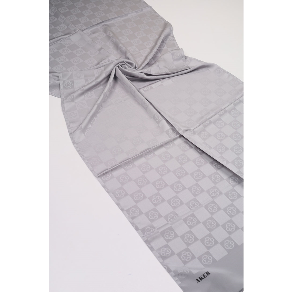 Aker Dama Monogram Şal - Desen-04 - Renk-01