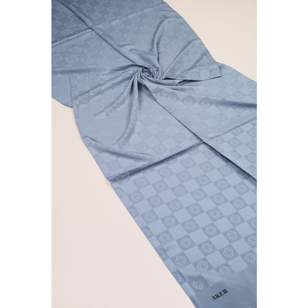 Aker Dama Monogram Şal - Desen-04 - Renk-01