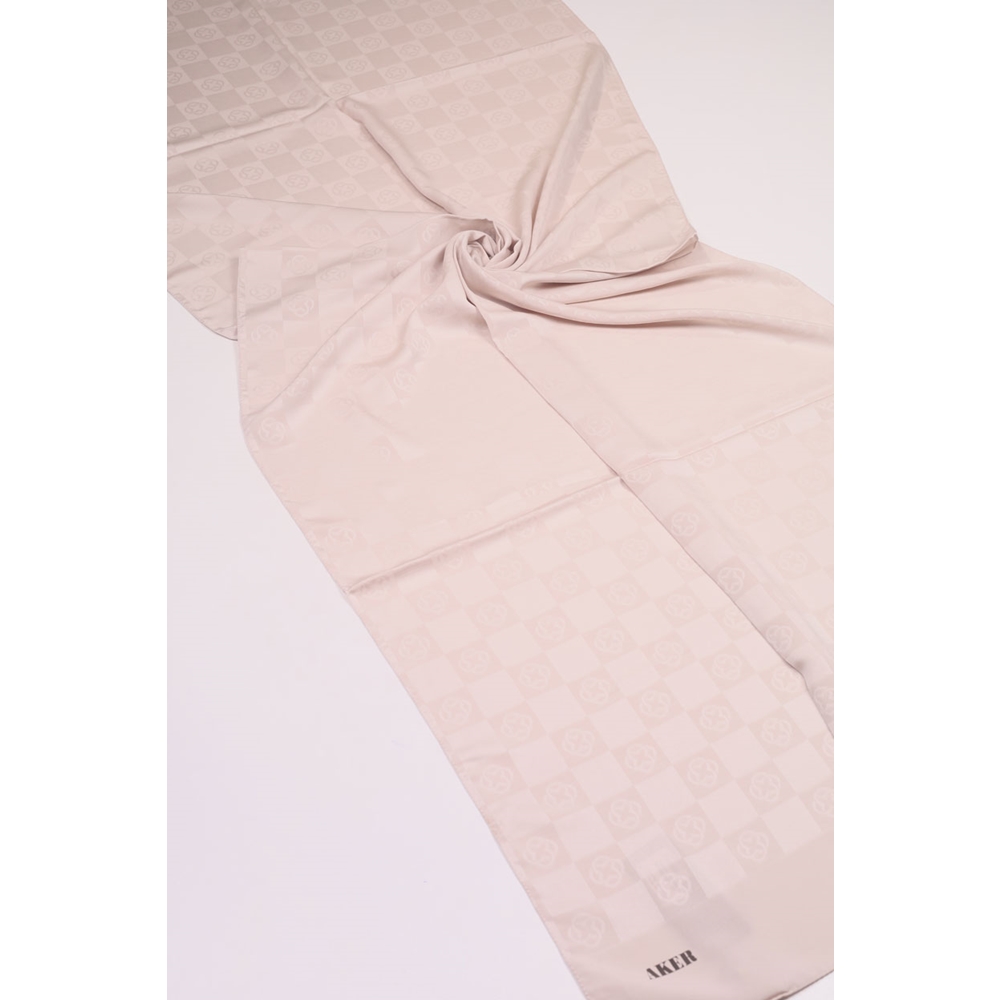 Aker Dama Monogram Şal - Desen-04 - Renk-01