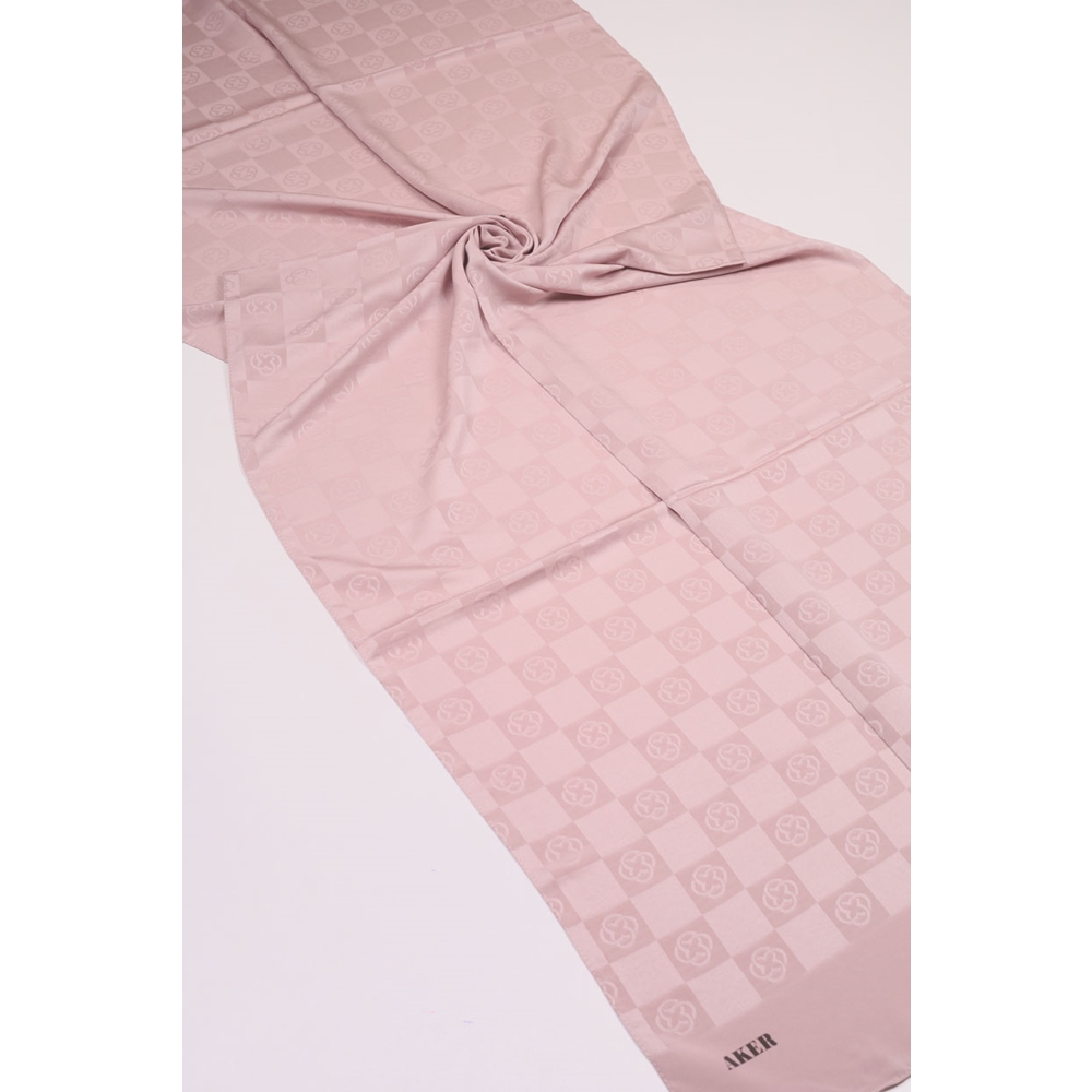 Aker Dama Monogram Şal - Desen-04 - Renk-01