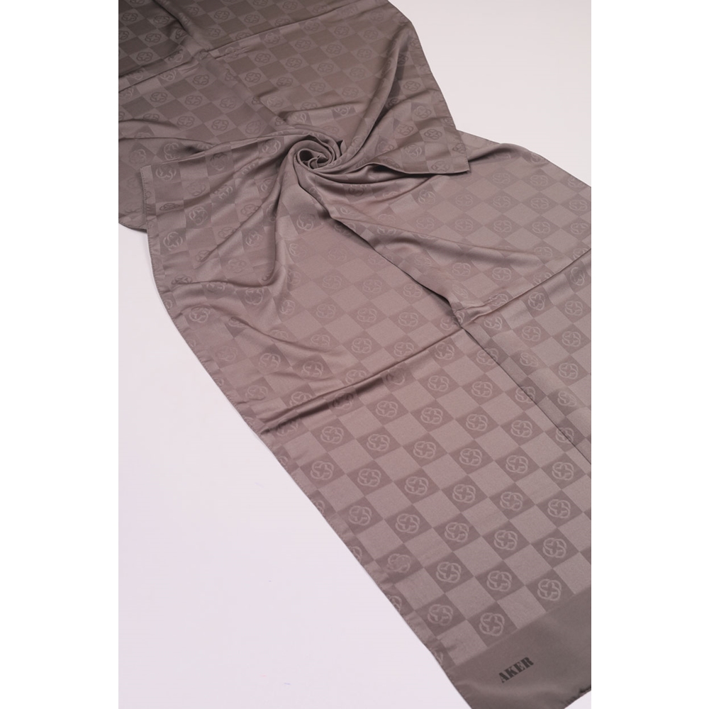 Aker Dama Monogram Şal - Desen-04 - Renk-01