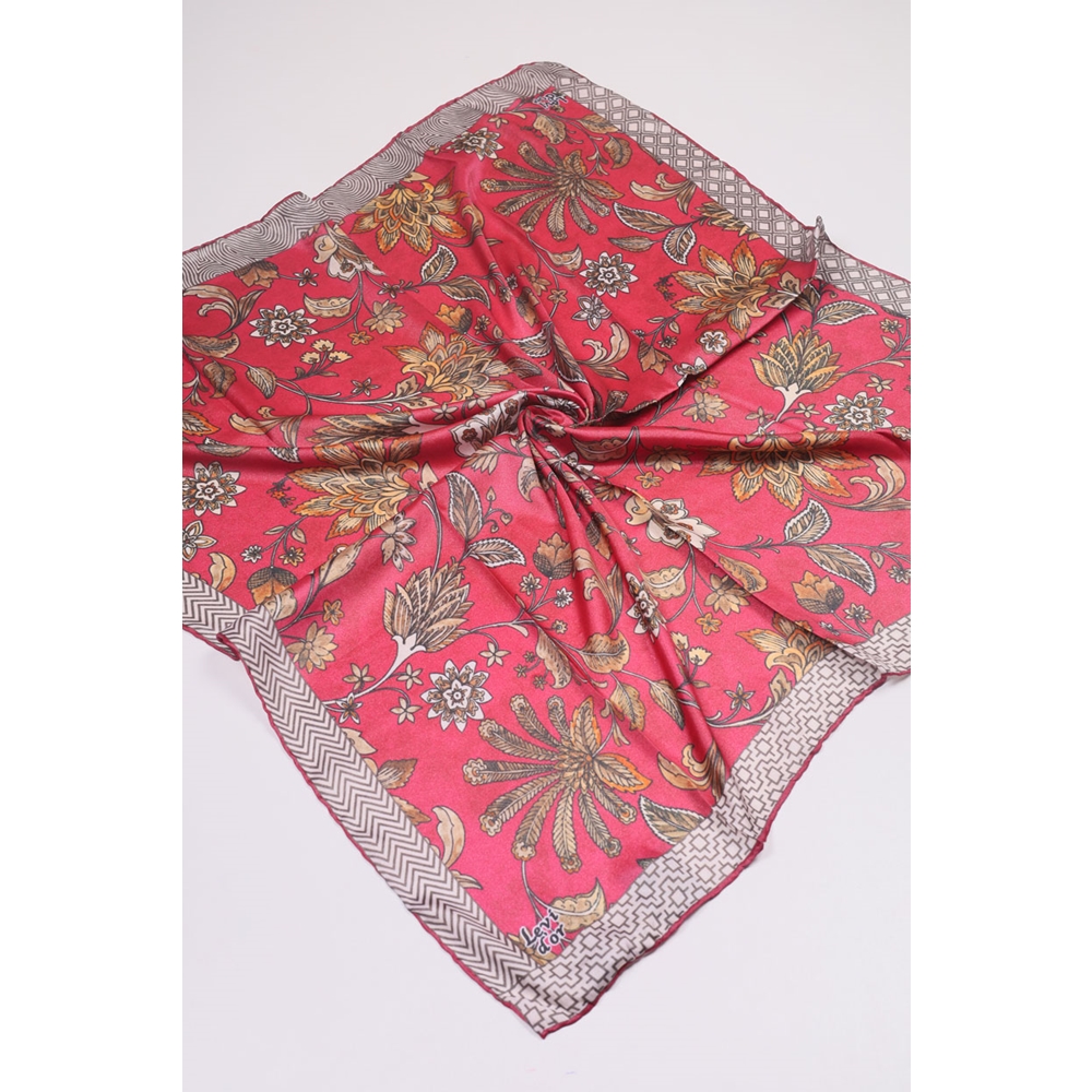 Levidor Desenli Kristal Eşarp - Desen-50