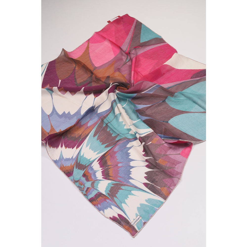 Luvensara Desenli Summer Eşarp - Desen-02