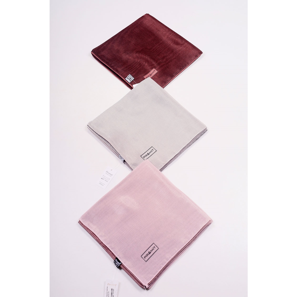 Piramit Degrade Kehribar Eşarp - Desen-05
