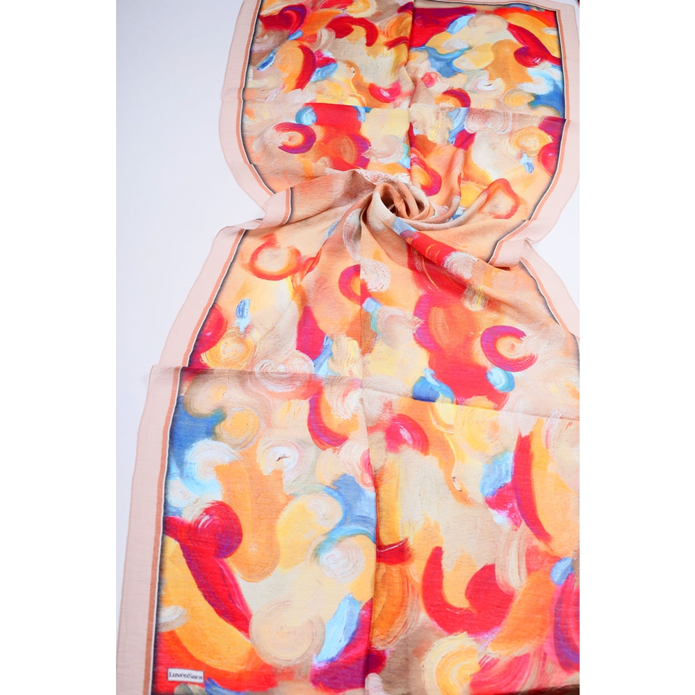 Luvensara Desenli Summer Şal - Desen-03 - Renk-09