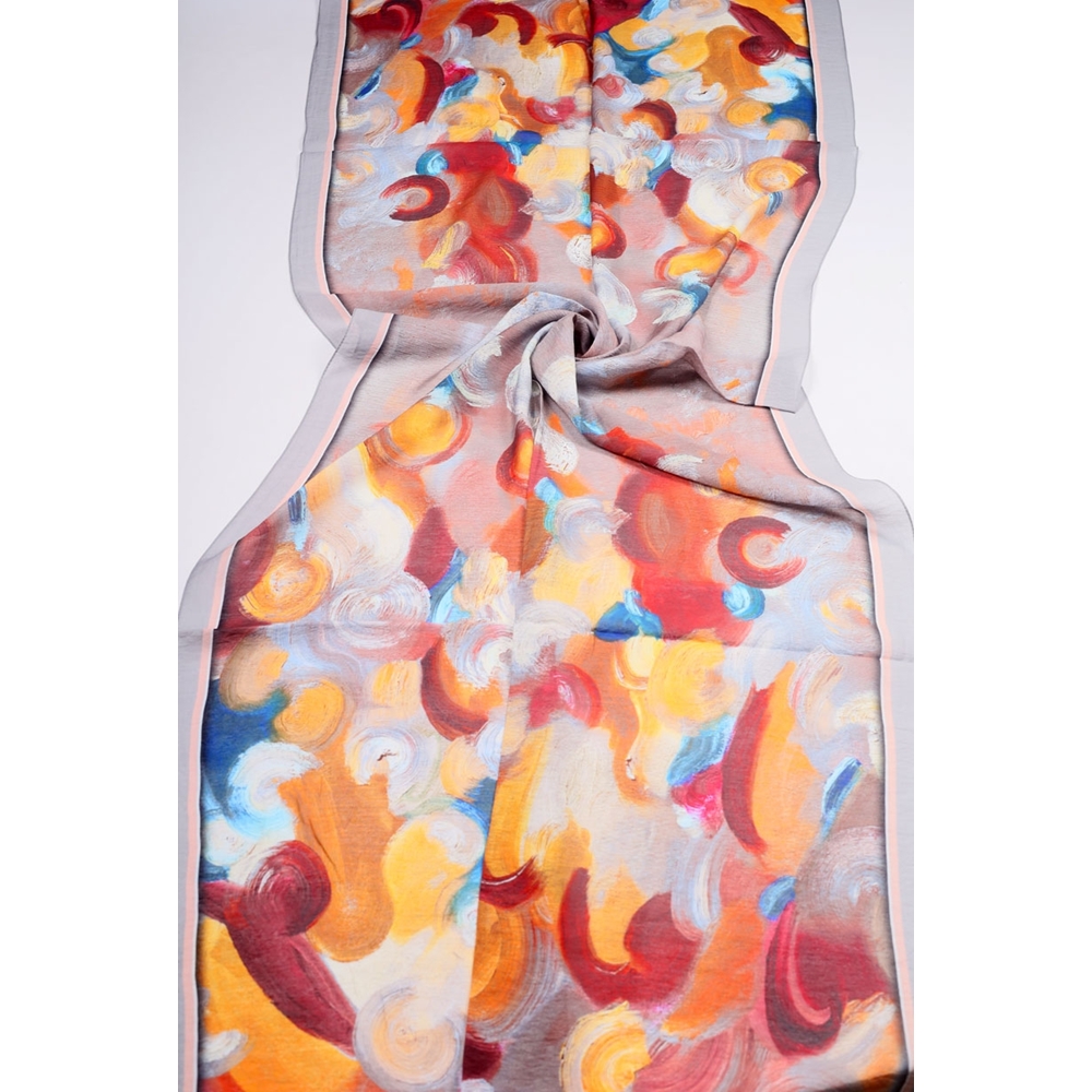 Luvensara Desenli Summer Şal - Desen-03 - Renk-09