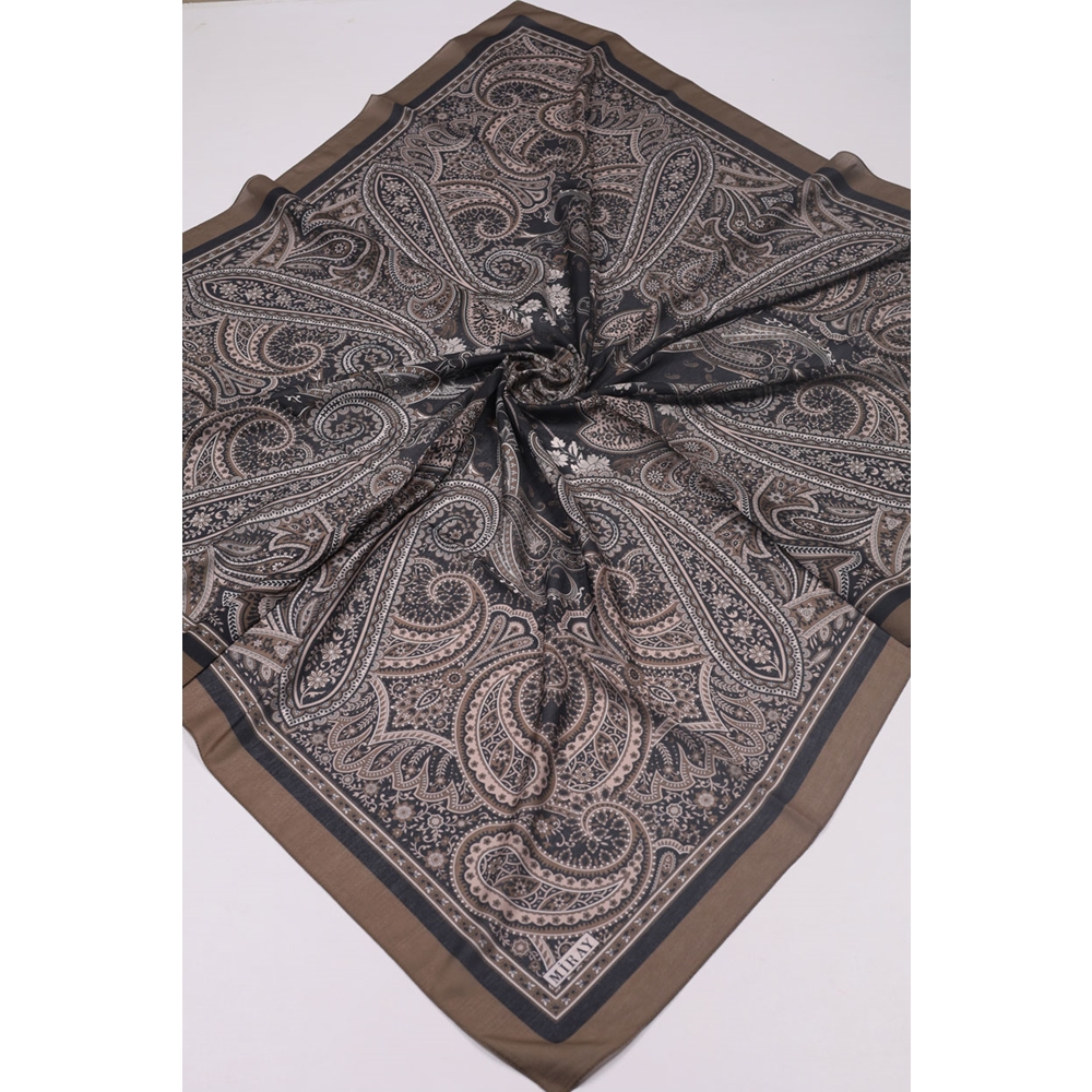 Miray Desenli 120 Cm Nevada Soft Eşarp - Desen-09 - Renk-01