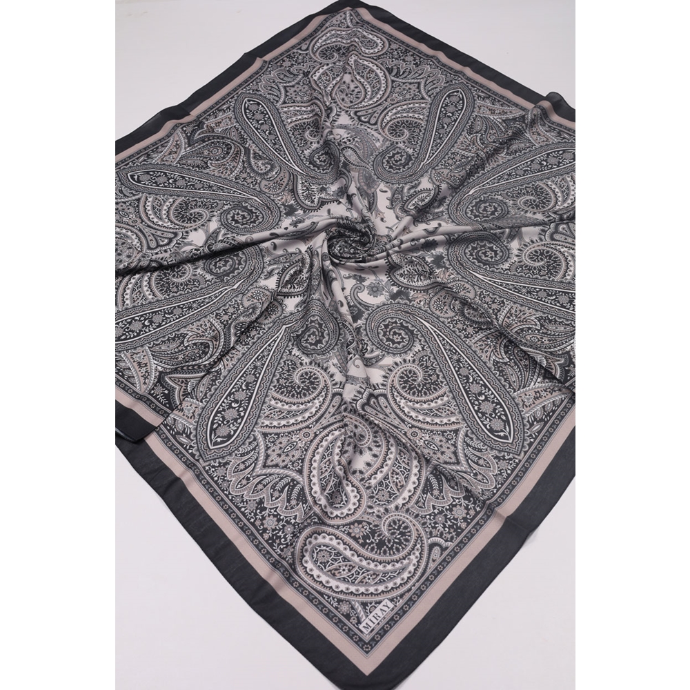 Miray Desenli 120 Cm Nevada Soft Eşarp - Desen-09 - Renk-01