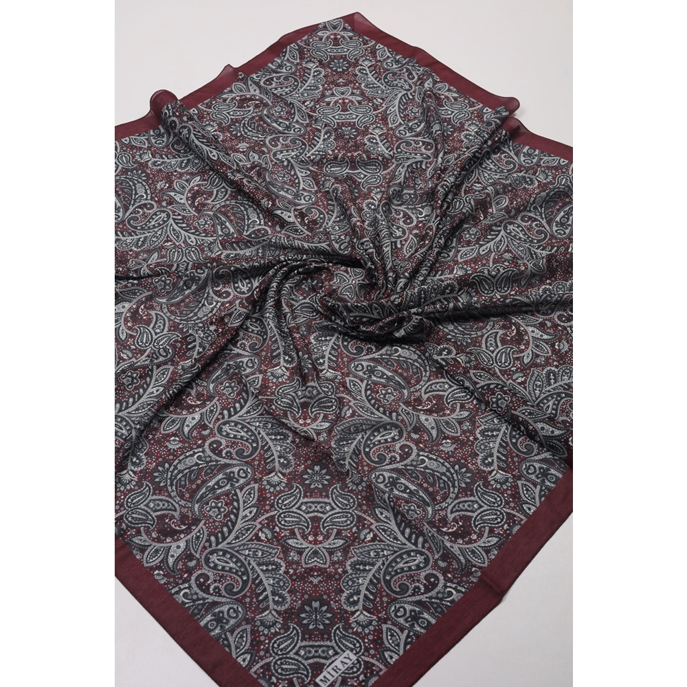 Miray Desenli 120 Cm Nevada Soft Eşarp - Desen-10 - Renk-03