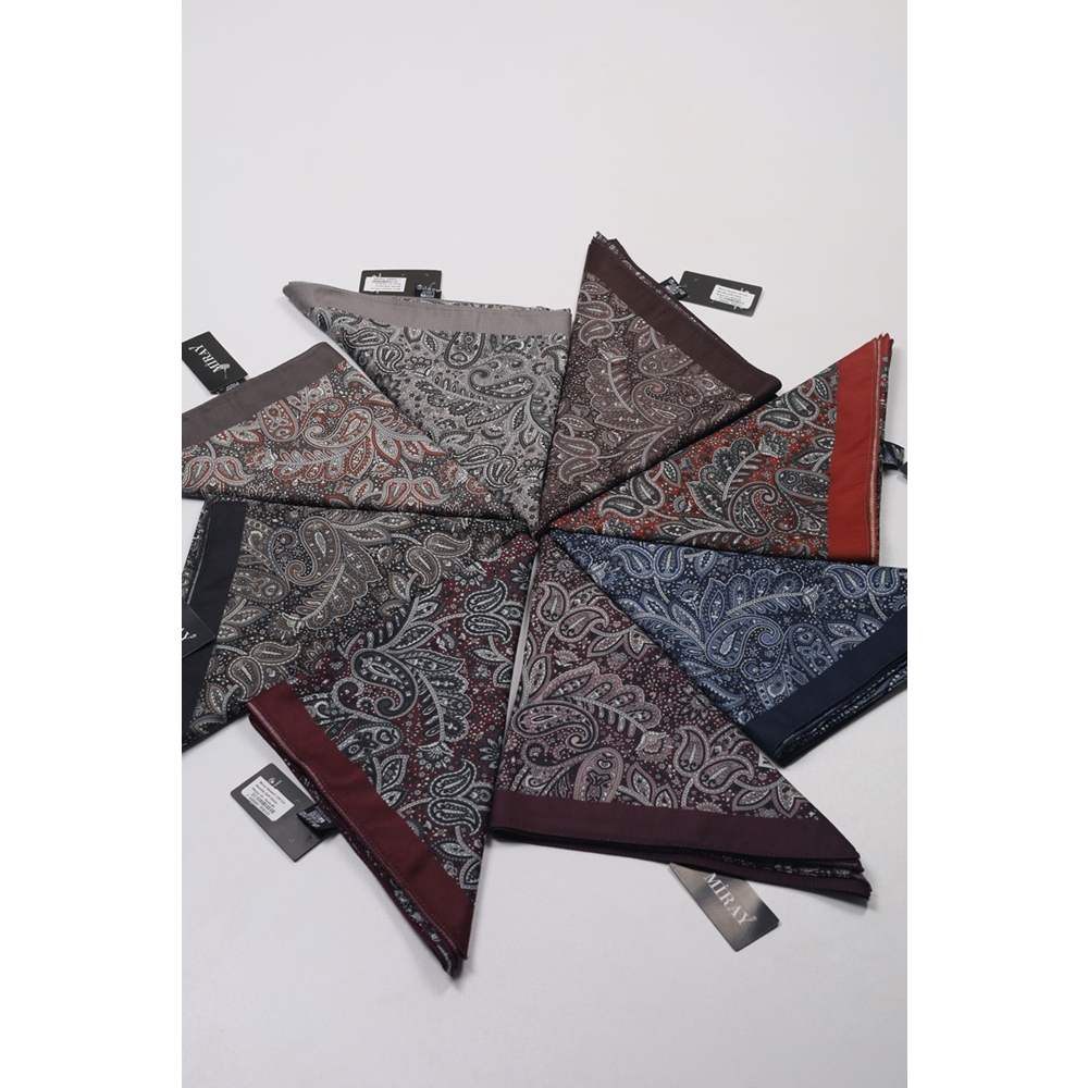 Miray Desenli 120 Cm Nevada Soft Eşarp - Desen-10