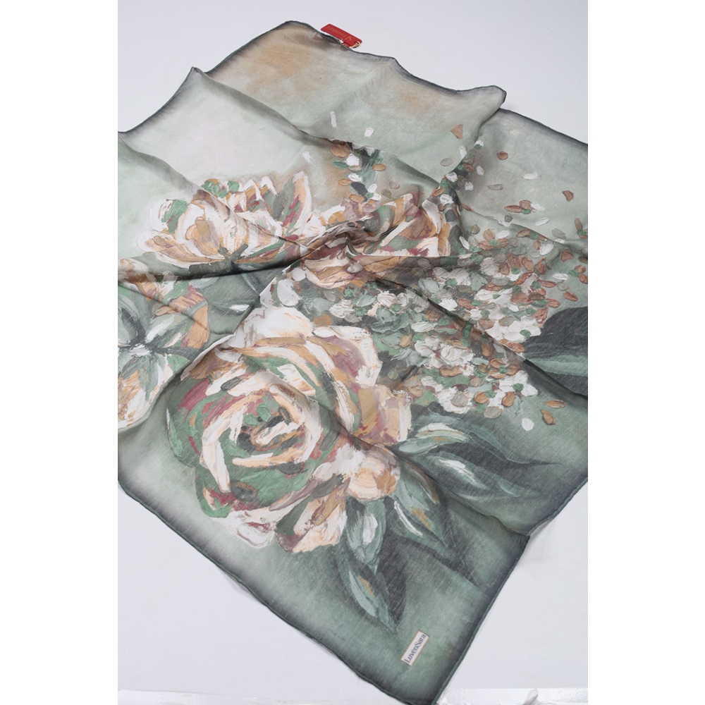 Luvensara Desenli Summer Eşarp - Desen-04