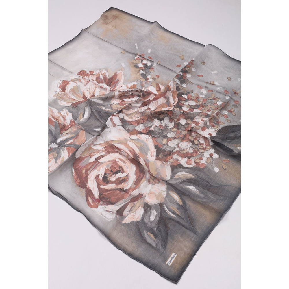 Luvensara Desenli Summer Eşarp - Desen-04