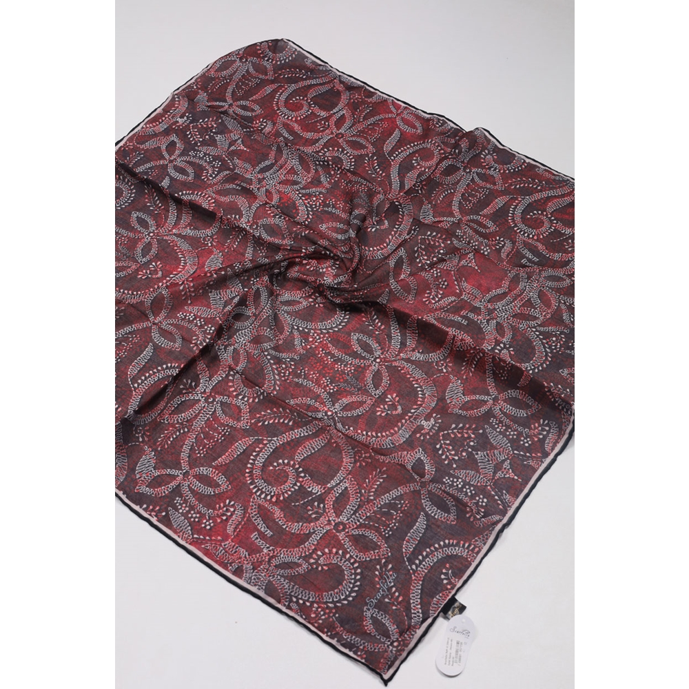 Scarfella Soft El Dikişli Eylül Eşarp - Desen-40