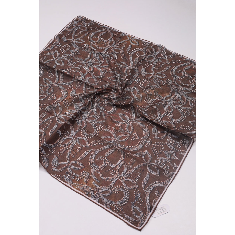Scarfella Soft El Dikişli Eylül Eşarp - Desen-40